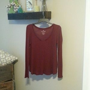 AE Soft & Sexy Waffle shirt