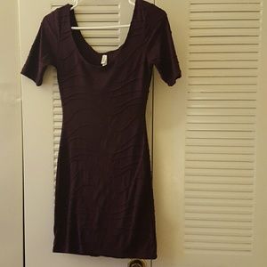 Purple Bodycon dress