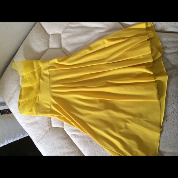 Yellow dress