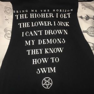Bring Me the Horizon 'I cant drown my demons' Tank