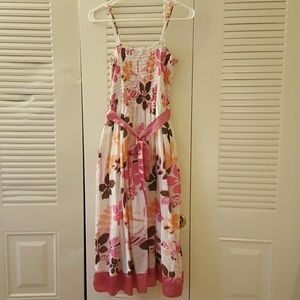 Floral spring dress