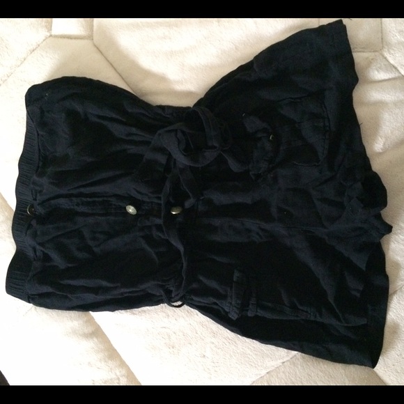 Black strapless romper LAST CALL before removal