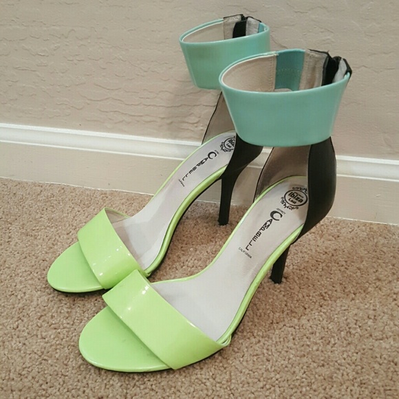 Jeffrey Campbell Glow in the Dark Sandals