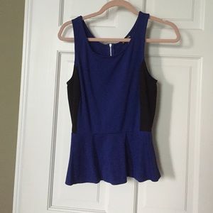 Express peplum top size M