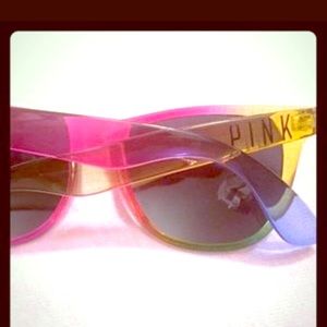 Victoria Secret Pink rainbow sunglasses💜