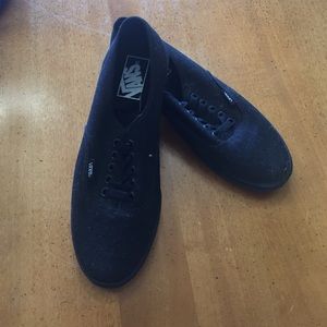 Black Vans