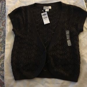 Old Navy Capped sleeve mini cardigan