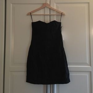 Black Cotton Eyelet Dress