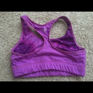 Old Navy Active Purple Reversible Sports Bra