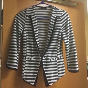 Striped blazer