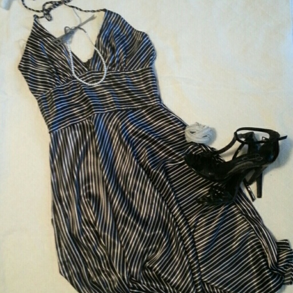 Classic Retro Satin dress, like Alyn Paige version