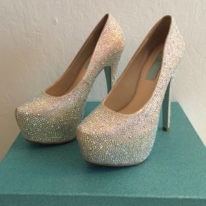 Betsy Johnson wedding shoe