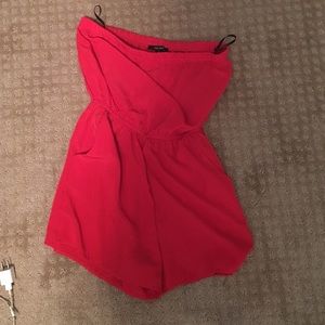 Red romper