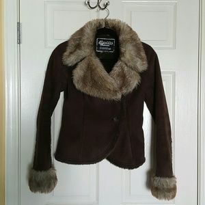 Bershka faux fur jacket