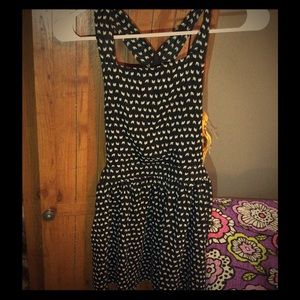 Crisis cross back dress to wear with bralette