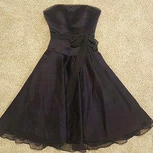 Mori Lee Navy Blue Dress