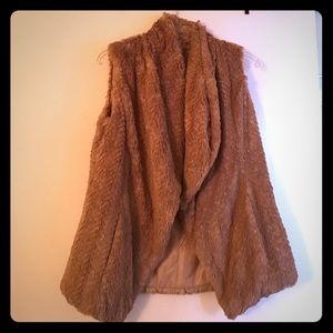Faux fur vest NWOT