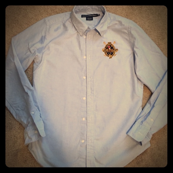 RALPH LAUREN womens long sleeve button up