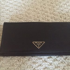 Prada wallet.