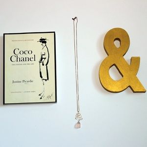 Peggy Li Pink & Gold Bead Necklace