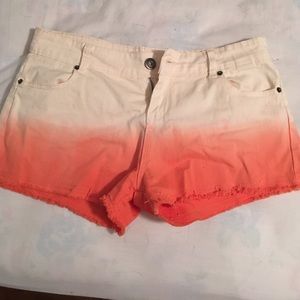 Ombré shorts