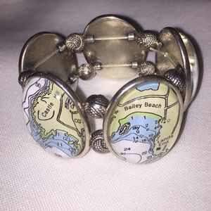 Map of Newport, RI bracelet