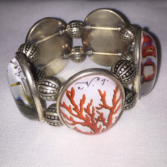 Coral sea inspired bracelet
