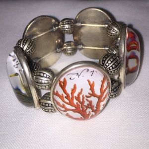 Coral sea inspired bracelet