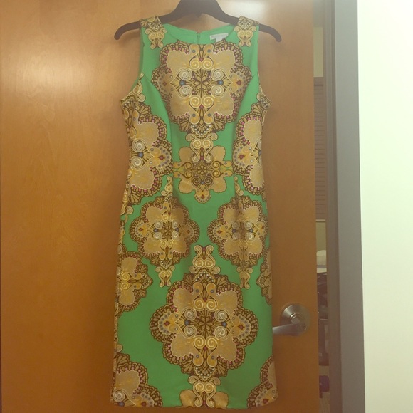 Medallion patterned dress