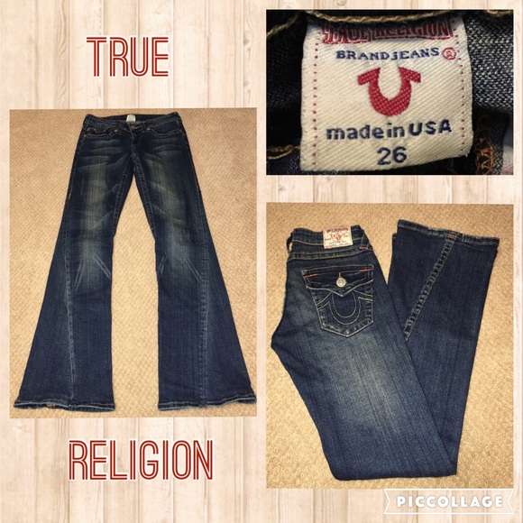 True Religion Denim - 💟Size 26 True Religion Jeans Flare Low Rise Pants