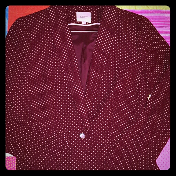 Polka dot Blazer