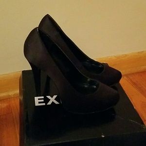 Express black high heels