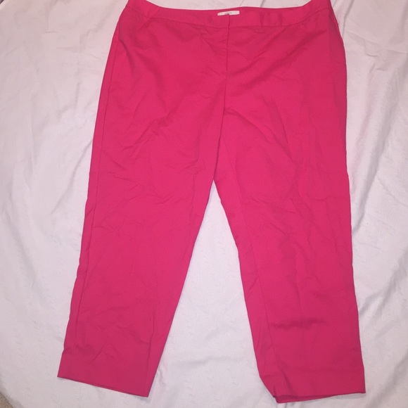 Pink Ankle Pants