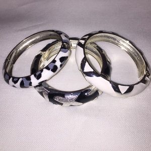 Three sequin brand bangles