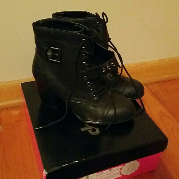 Charlotte Russe Black Boots