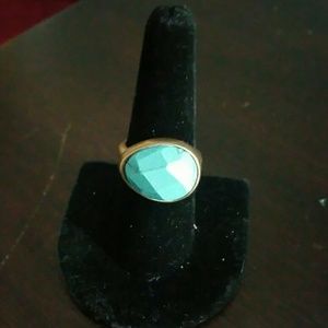 Minaret Faceted Turquoise Ring
