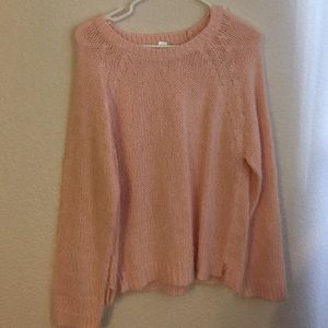 Pink Pullover Sweater