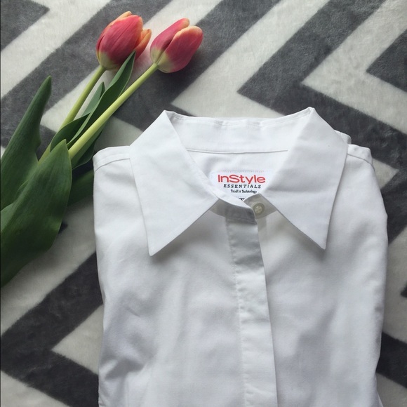 Rare InStyle TrioFit white blouse - Picture 4 of 4