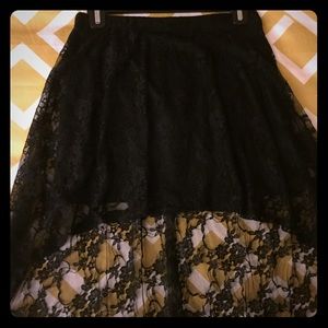 High Low skirt