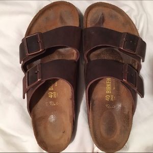 Arizona Habana Oiled Leather Birkenstocks