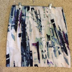 Beautiful Abstract Print Skirt