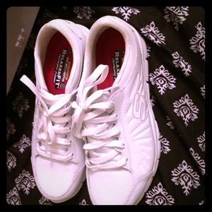 Brand new white sketchers