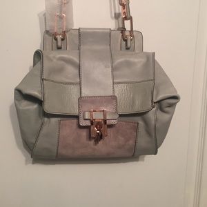Cute Mint Bag! Rose Gold Detailing