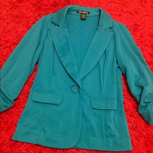 Teal Blazer
