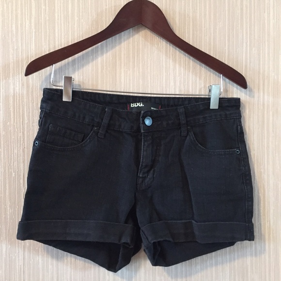 BDG Shortie Short, Black, 29