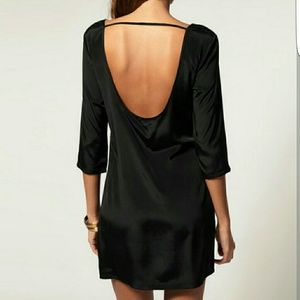 NWT ASOS Lace Open Back LBD