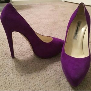 Brian Atwood purple heels