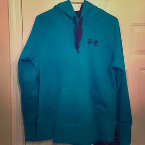 Under Armour hooded sweat shirt!