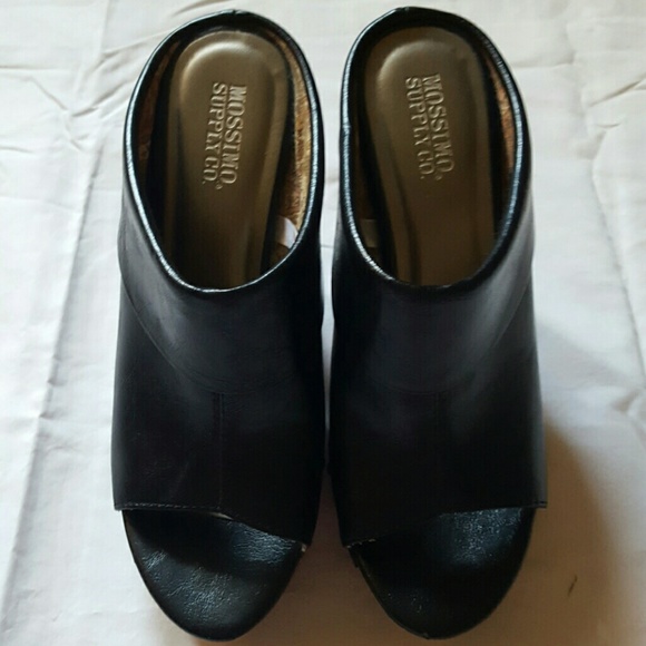 Mossimo Supply Co. Black Clogs