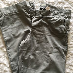 J crew city fit wide leg chinos